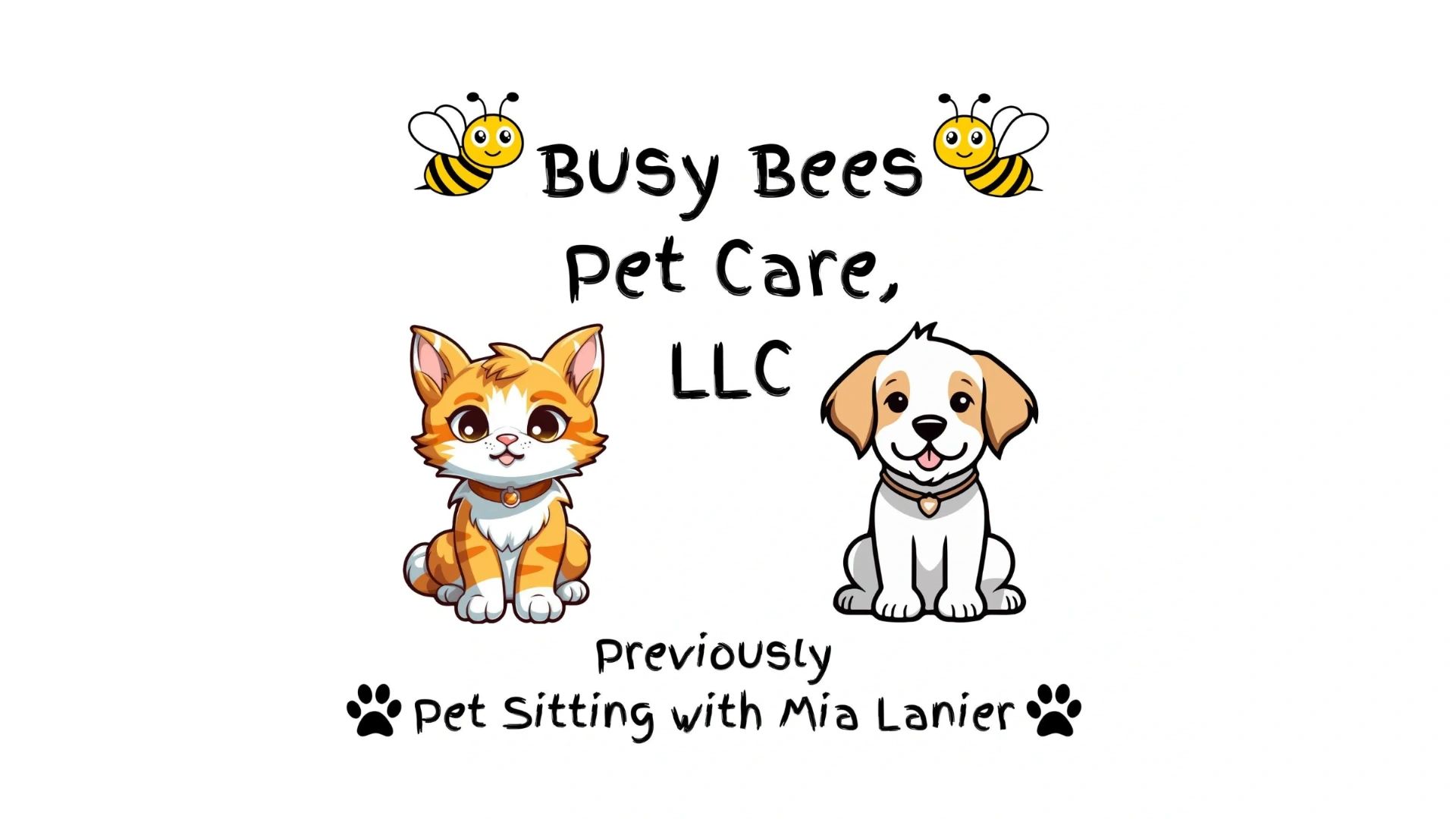 Convenient InHome Pet Sitting! Busy Bees Pet Care, LLC